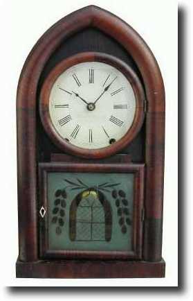 C.1845 Brewster and Ingrahams. Beehive shelf clock — Antique Clocks Price Guide