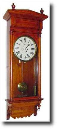 C.1893, Waterbury, "Regulator No. 21" wall clock — Antique Clocks Price Guide