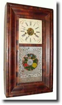 C.1849, J.C. Brown, 8-day, shelf clock — Antique Clocks Price Guide