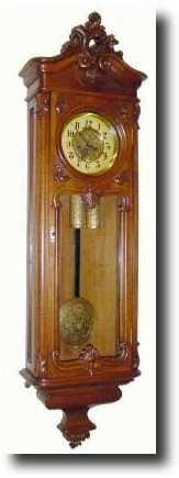 C.1890, German, 2-Weight wall regulator — Antique Clocks Price Guide