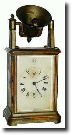 C.1898, Gilbert "76 Alarm Rolling Bell", shelf clock — Antique Clocks Price Guide