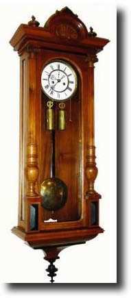 C.1900, German, 2-weight wall regulator — Antique Clocks Price Guide