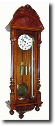 C.1885, German, Gustav Becker, 2-weight wall regulator — Antique Clocks Price Guide