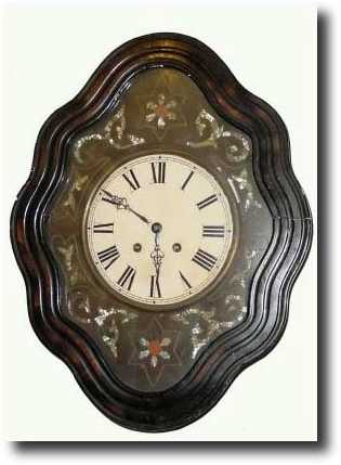 C.1870, French, Picture Frame clock — Antique Clocks Price Guide