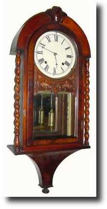 C.1870, Anglo-American wall clock — Antique Clocks Price Guide