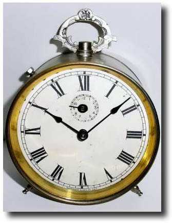 C.1900, Waterbury Clock Co., Alarm Clock — Antique Clocks Price Guide