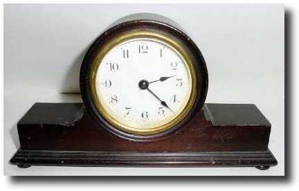 C.1915, Seth Thomas Clock Co., novelty tambour, shelf clock — Antique Clocks Price Guide