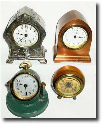 C.1920-30, a lot of 4 American novelty clocks — Antique Clocks Price Guide