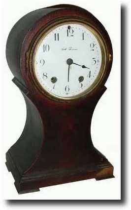 C.1909, Seth Thomas PARMA mahogany mantel clock — Antique Clocks Price Guide