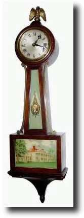 C.1930 Seth Thomas "Delaware" Banjo wall Clock — Antique Clocks Price Guide