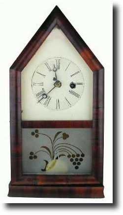 C.1854, Forestville Hardware and Clock Co. shelf clock — Antique Clocks Price Guide