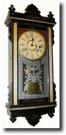 C.1885, Ansonia, "DISPATCH", wall clock — Antique Clocks Price Guide