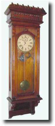 C.1891, Wm.L. Gilbert "Regulator No. 11", wall clock — Antique Clocks Price Guide