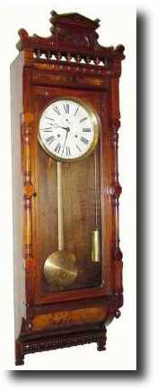 C.1885, Welch "Regulator G", wall clock — Antique Clocks Price Guide
