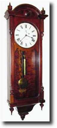 C.1884, Seth Thomas, "Regulator No. 6" wall clock — Antique Clocks Price Guide
