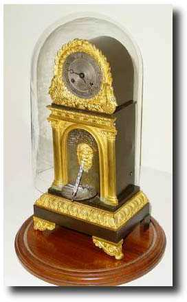 C.1840, French, Automaton mantel Clock — Antique Clocks Price Guide