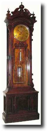 C.1880, Seth Thomas, "Regulator No. 15" longcase clock — Antique Clocks Price Guide