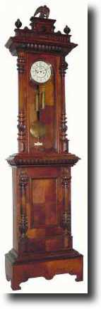 C.1897, German, Gustav Becker Tallcase clock — Antique Clocks Price Guide