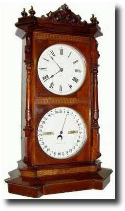 C.1886, Seth Thomas, "Parlor Calendar No. 8" mantel clock — Antique Clocks Price Guide