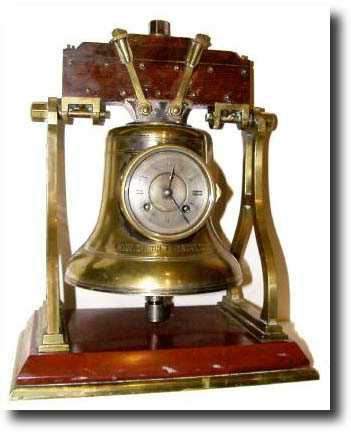 C.1900, French, Industrial Series "Bell" clock — Antique Clocks Price Guide