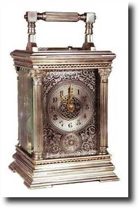 C.1900, Brass Cased Carriage Clock — Antique Clocks Price Guide