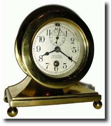 C.1908, Chelsea Commodore shelf clock — Antique Clocks Price Guide