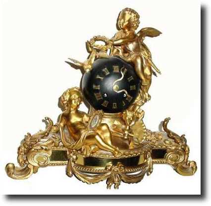 C.1870, French, Figural Clock in the style of Louis XVI — Antique Clocks Price Guide
