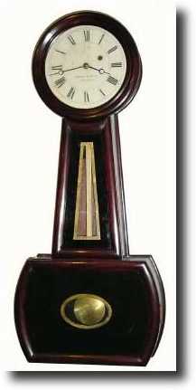 C.1850, Howard and Davis, "No. 4 Banjo", banjo clock — Antique Clocks Price Guide