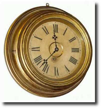 C.1875, E. Ingraham and Co., "Gallery 10 Inch" wall clock — Antique Clocks Price Guide