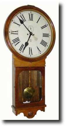C.1915, Waterbury "Regulator No. 80" wall clock — Antique Clocks Price Guide