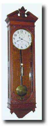 C.1909, Seth Thomas, Regulator No. 63 wall clock — Antique Clocks Price Guide