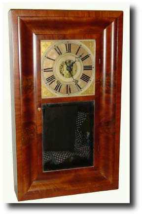 C.1841 Smith and Brothers, 7 Bowery, New York 8-Day OG shelf clock — Antique Clocks Price Guide