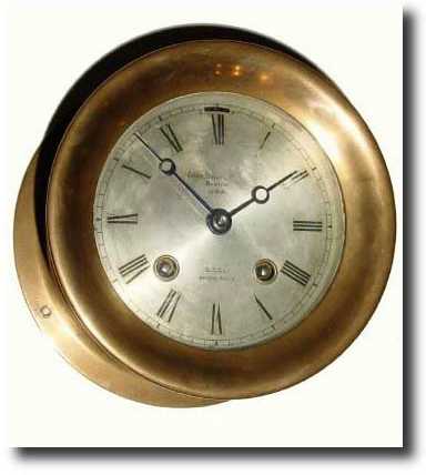 C.1900, Chelsea Clock Co. ship's strike clock — Antique Clocks Price Guide