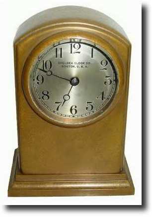 C.1922, Chelsea, "SHERATON" Boudoir clock — Antique Clocks Price Guide