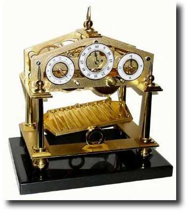 C.1960, English, "Rolling Ball" Clock. — Antique Clocks Price Guide