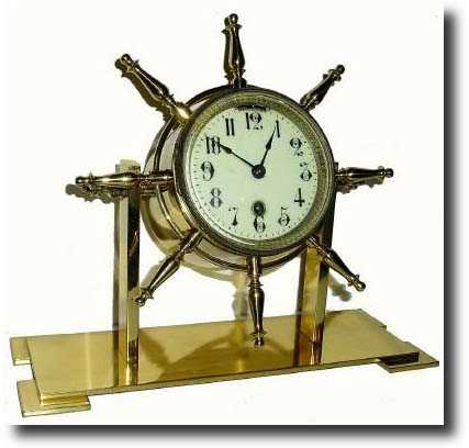 C.1895, Boston Clock Co., desk clock — Antique Clocks Price Guide