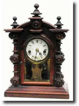 C.1875, Welch, Spring and Co., "Patti No. 2" shelf clock — Antique Clocks Price Guide