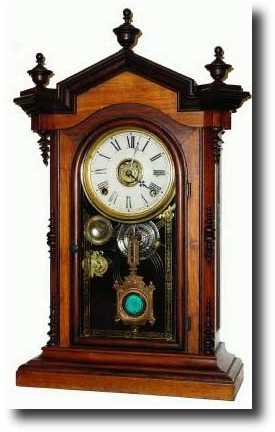 C.1880, E.N. Welch, "Lucca V.P." clock — Antique Clocks Price Guide