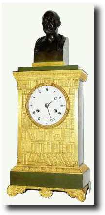 C.1850, French, Nicod, Rue de Sts Perres, Figural Clock — Antique Clocks Price Guide