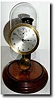 C.1928, Poole Manufacturing Co., "The Executive" Battery shelf clock