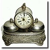 C.1905, Parker Clock Co., Meriden CT. "No. 604" shelf clock