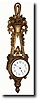 C.1900, French Carved Wood Wall clock