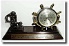 C.1970, Chelsea, for Arcade Malleable Iron Co. shelf clock