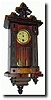 C.1900, German, 30-Hour Mini wall clock