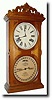 C.1880, Ithaca Calendar Clock Co., "No. 10 Farmer's", shelf clock