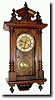 C.1910, German, Musical Strike wall clock
