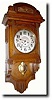 C.1930, German, Westminster Chime open well wall clock