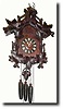C.1920, German, Black Forest Cuckoo and Quail wall clock