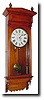 C.1893, Waterbury, "Regulator No. 21" wall clock