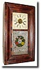 C.1849, J.C. Brown, 8-day, shelf clock